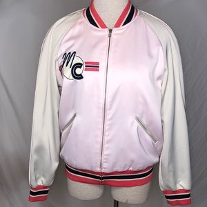 🔹 Paris Atelier & other Stories Satin Bomber Jacket